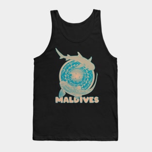 Maldives Leopard Shark Whitetip Reef Shark Tank Top